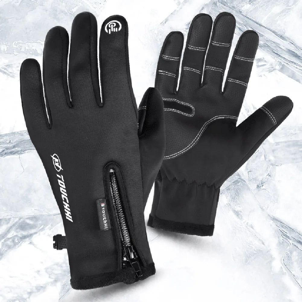 USB Touch Screen Anti-Slip Heated Gloves