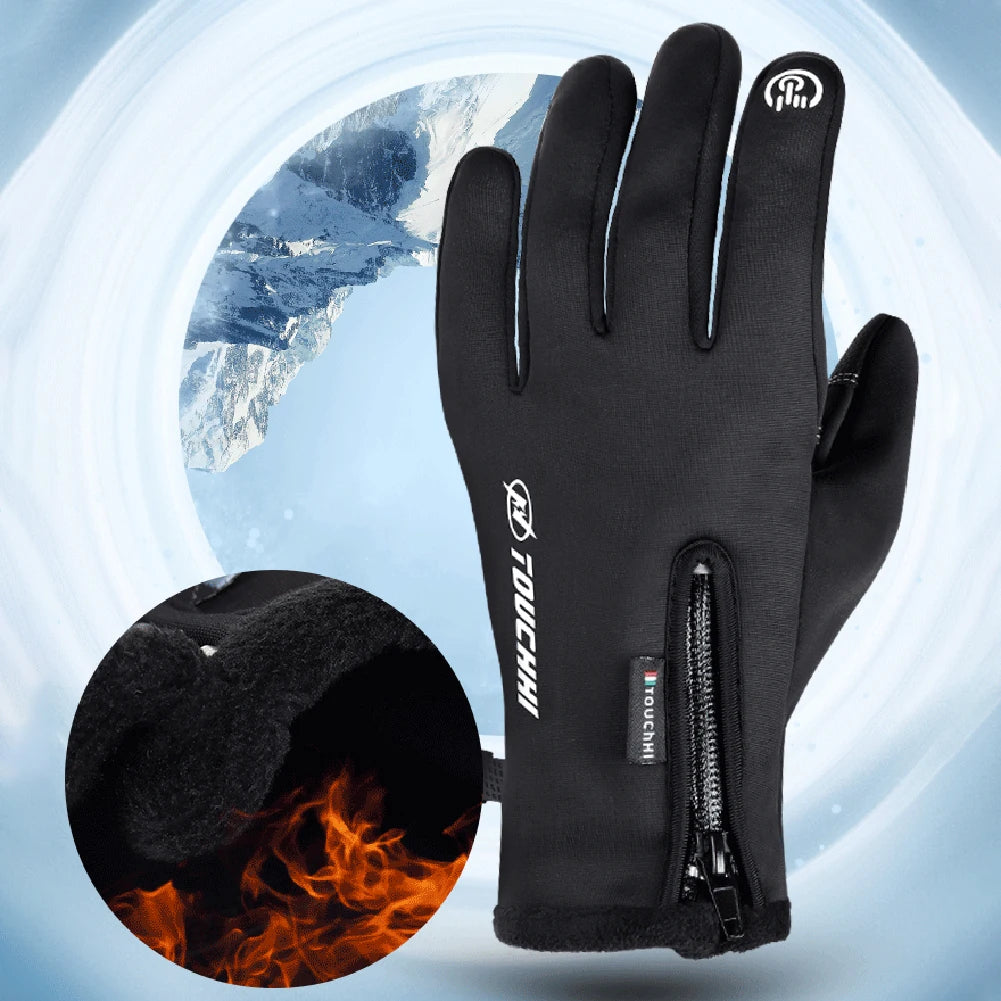 USB Touch Screen Anti-Slip Heated Gloves