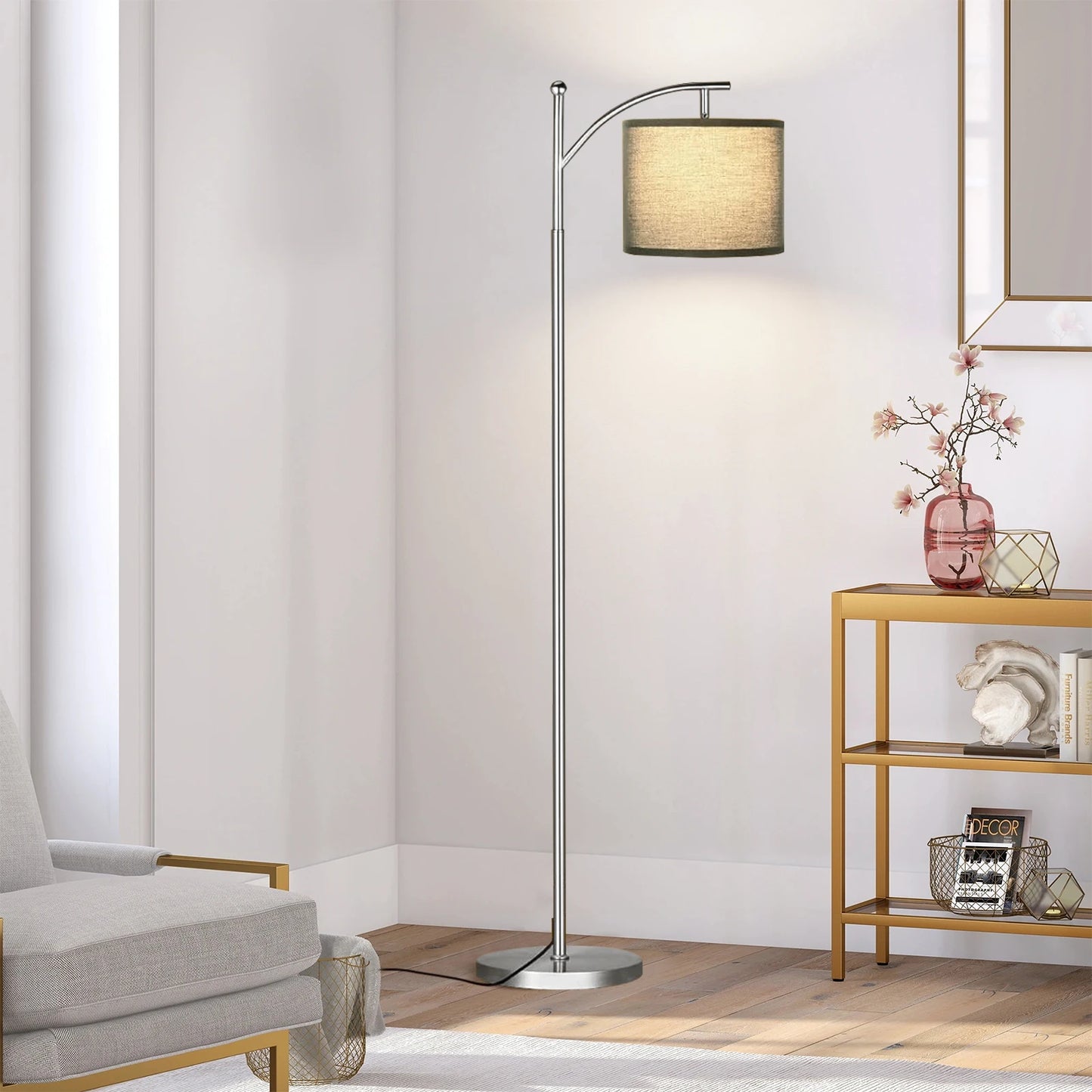 Floor Lamp For Living Room With 3 Colors